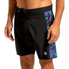 Bermuda Hurley Madness Banner Preto - Masculina