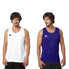 Kit Camisetas Regatas Kappa Basic - 2 Unidades - Masculinoa