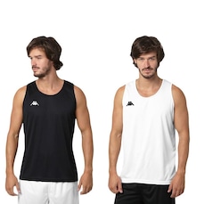 Kit Camisetas Regatas Kappa Basic - 2 Unidades - Masculinoa