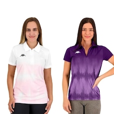 Kit de Camisas Polo Kappa Eloise - 2 Unidades - Feminina