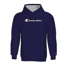 Blusão de Moletom com Capuz Champion Canguru Knockout C Print - Masculino