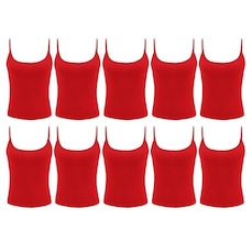 Kit Camisetas Regata PMC Básica - 10 Unidades - Feminina