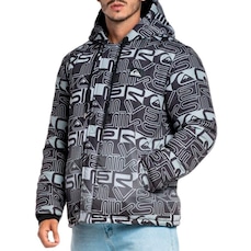 Jaqueta Com Capuz Quiksilver Puffer World Block - Masculina