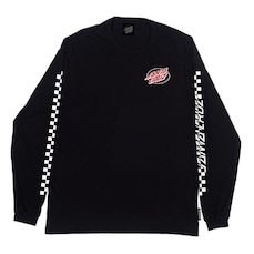 Camiseta Santa Cruz Manga Longa Contest Oval Ls - Masculina