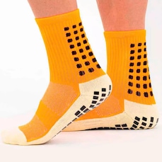 Meia Esportiva Grip Antiderrapante - Unissex