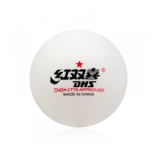 Bola de Tênis de Mesa DHS CellFree Dual 1 Estrela - 10 und