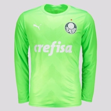 Camisa do Palmeiras Manga Longa Goleiro I 2023 Puma - Masculina