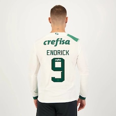Camisa do Palmeiras Ii 2023 Manga Longa 9 Endrick Puma - Masculina