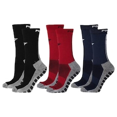 Kit Meiões Penalty Grip - 39 a 43 - 3 Pares - Masculina