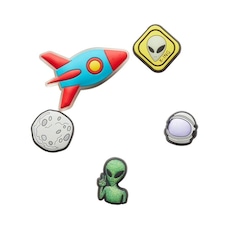 Kit Jibbitz Crocs Outer Space - 5 unidades