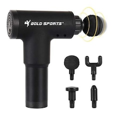 Aparelho Massageador Muscular Gold Sports Powe Fit Color Corporal Relaxante - Elétrico