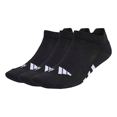 Kit Meias Sapatilha adidas Low Amortecidas Performance com 3 Pares - Adulto