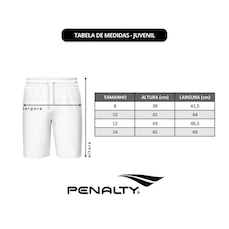 Calção Penalty X - Juvenil