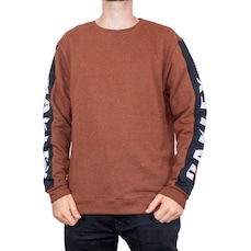 Blusão Moletom Oakley Sport Crew Baked Clay - Masculino