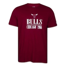 Camiseta New Era Chicago Bulls Modern Classic - Masculina