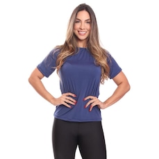 Camiseta Adriben Dry Fit Proteção Solar Uv Térmica Academia - Feminina