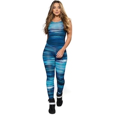 Macacão Fitness MVB Modas Longo Suplex - Feminino