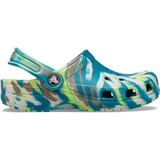 Sandália Crocs Classic Marbled Clog T - Infantil
