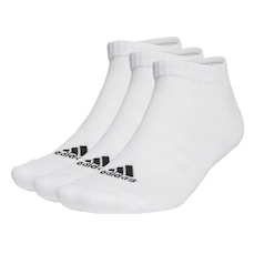 Kit de Meias adidas Cano Baixo com 6 Pares - Adulto