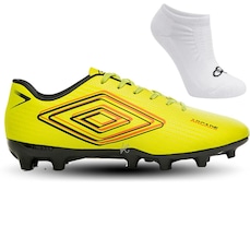 Chuteira de Campo Umbro Arcade + Meias Originais - Adulto
