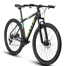 Bicicleta Aro 29 Blitz Pontal Alumínio Freio a Disco Câmbio Shimano 21V - Unissex