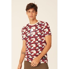 Camiseta Starter Especial Estampada Label Vinho - Masculino