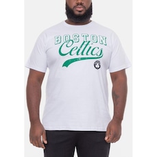 Camiseta NBA Plus Size College Logo Boston Celtics - Masculina