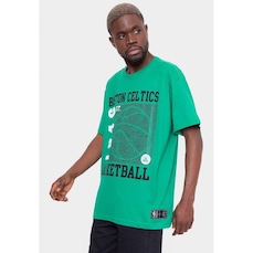 Camiseta NBA Plus Size Since Time Boston Celtics NBA - Masculina