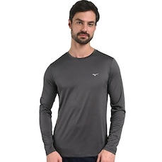 Camiseta Manga Longa Mizuno Nirvana - Masculina