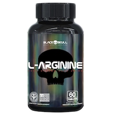 L-ARGININE - AMINOÁCIDO - 60 TABLETES - BLACK SKULL