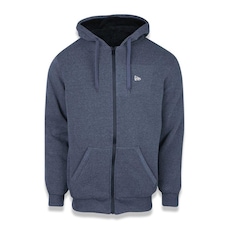 Jaqueta de Moletom com Capuz New Era Sazonal Fur Branded Peluciado - Masculina