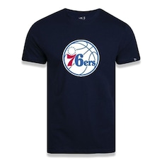 Camiseta New Era Nfl Philadelphia 76Ers Basic Logo - Masculina