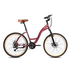Bicicleta Aro 26 Blitz Comodo Alumínio Shimano 21V Urbana