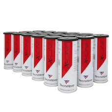 Bola de Tênis Tecnifibre X-One - Pack com 18 Tubos