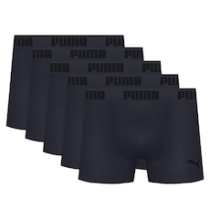 Kit Cuecas Boxer Puma Microfibra sem Costura - 5 Unidades - Adulto
