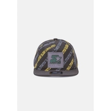 Boné Starter Aba Reta Snapback Desestruturado Preto - Starter