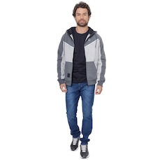 Jaqueta de Moletom com Capuz Fatal Aberto - Masculina