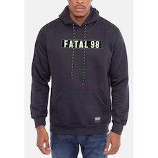 Blusão de Moletom com Capuz Fatal Fechado Piston - Masculina
