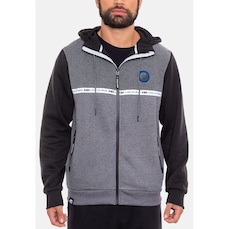 Jaqueta de Moletom com Capuz Hd Canguru Aberto - Masculina