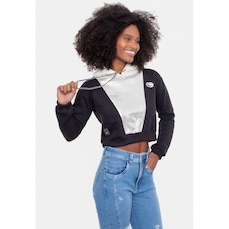 Blusão de Moletom com Capuz Ecko Cropped Bene - Feminino