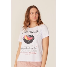 Camiseta Onbongo Estampada - Feminina