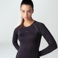 Camiseta Manga Longa Fila Thermo Slim - Feminina