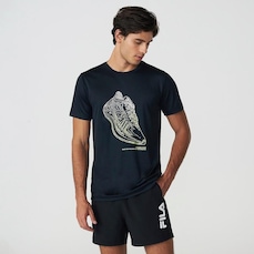 Camiseta Fila Basic Run Print - Masculina