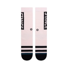 Meia Cano Alto Stance Og Pink - Adulto