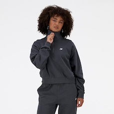 Blusão New Balance Athletics 1/2 Zíper - Feminino