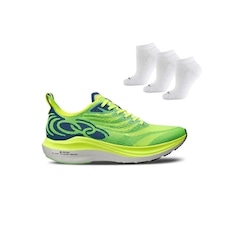 Tênis Olympikus Corre Grafeno 2 + 3 Pares de Meias - Adulto