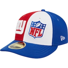 Boné Aba Curva New Era 59Fifty Fitted Low Profile New York Giants Sideline 2023 - Fechado - Masculino