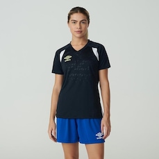 Camisa Umbro Manga Curta Diamond Relief - Feminina