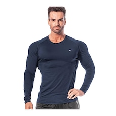 Camiseta Manga Longa Poker Skin Basic III - Masculina