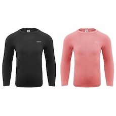 Kit de Camisas Térmicas Selene Proteção Uv50+ - 2 Unidades - Infantil